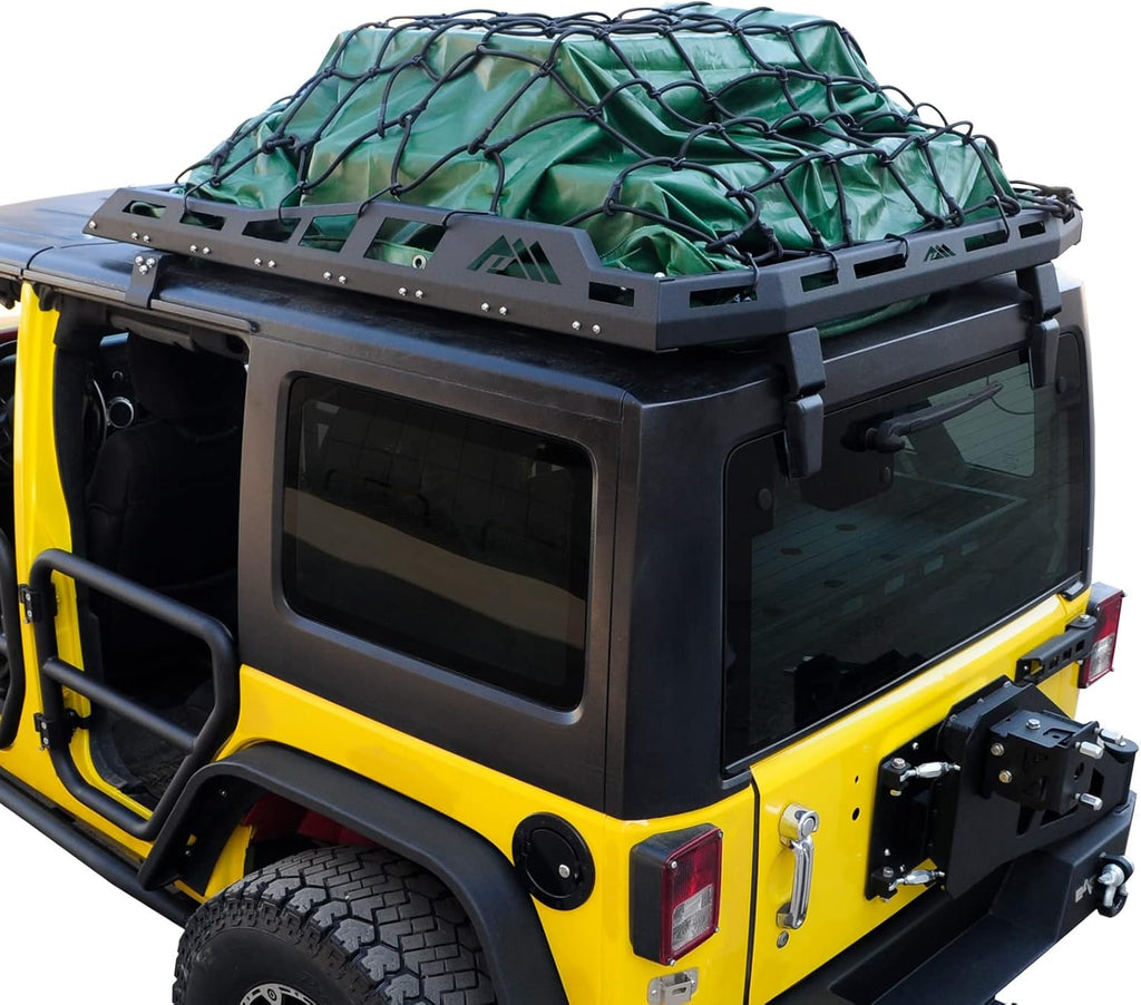 Roof Rack Cargo Carrier Basket for Wrangler JK E150462