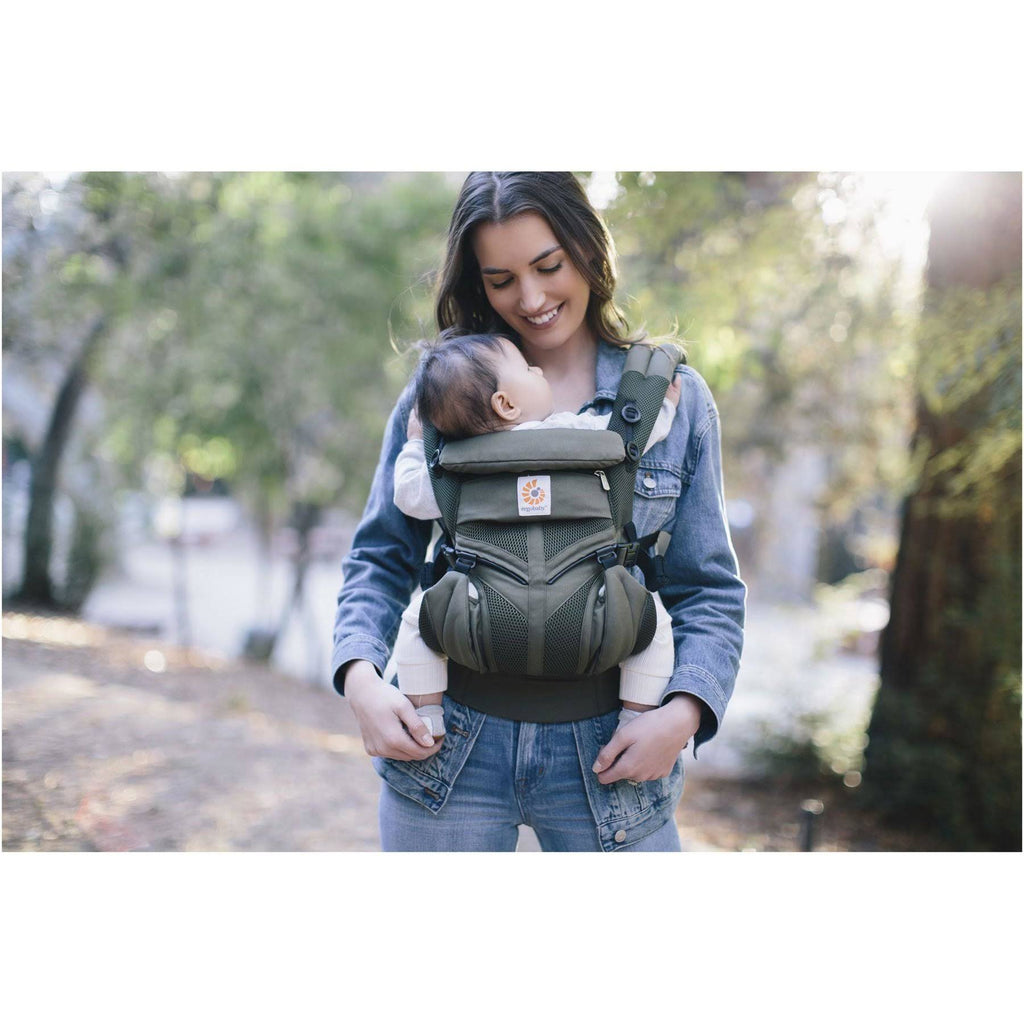 Khaki Green Mesh Baby Carrier A15739