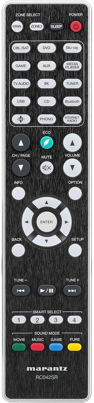 Slim 7.2 Channel AV Receiver with Wi-Fi and Bluetooth S712