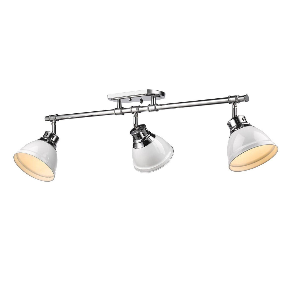 3 Light Semi-Flush Track Light D76345