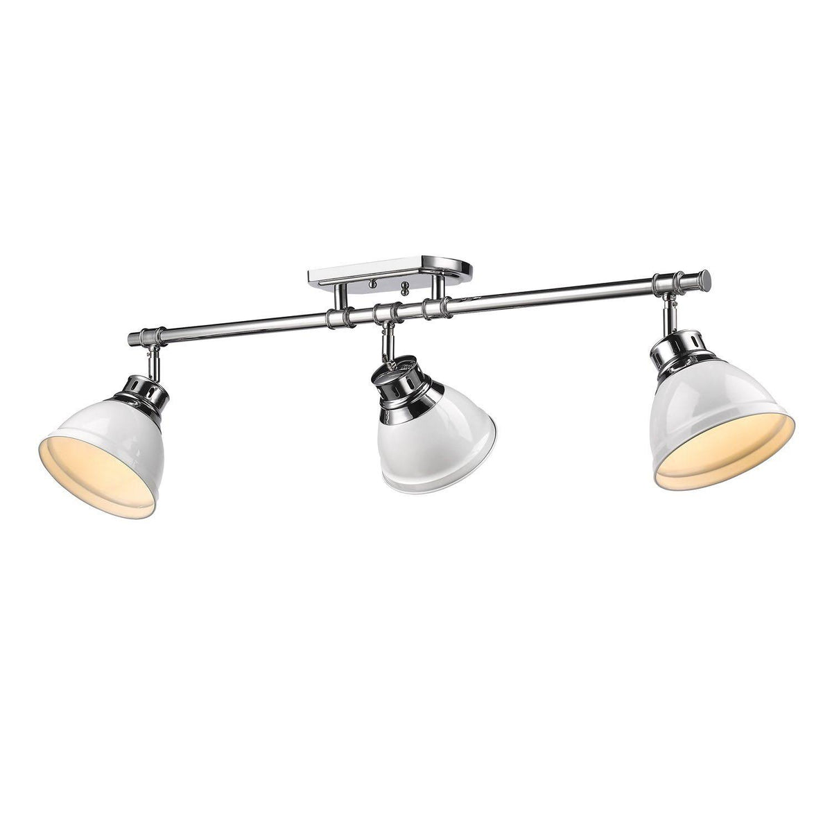 3 Light Semi-Flush Track Light D76345
