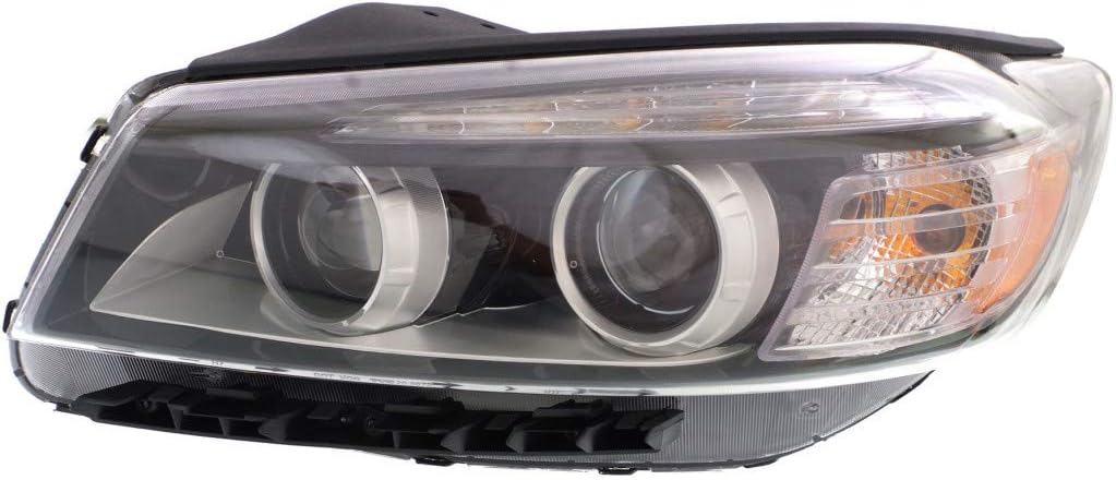 For Kia Sorento Headlight 2016 2017 2018 Driver Side with LED Accent Light D128