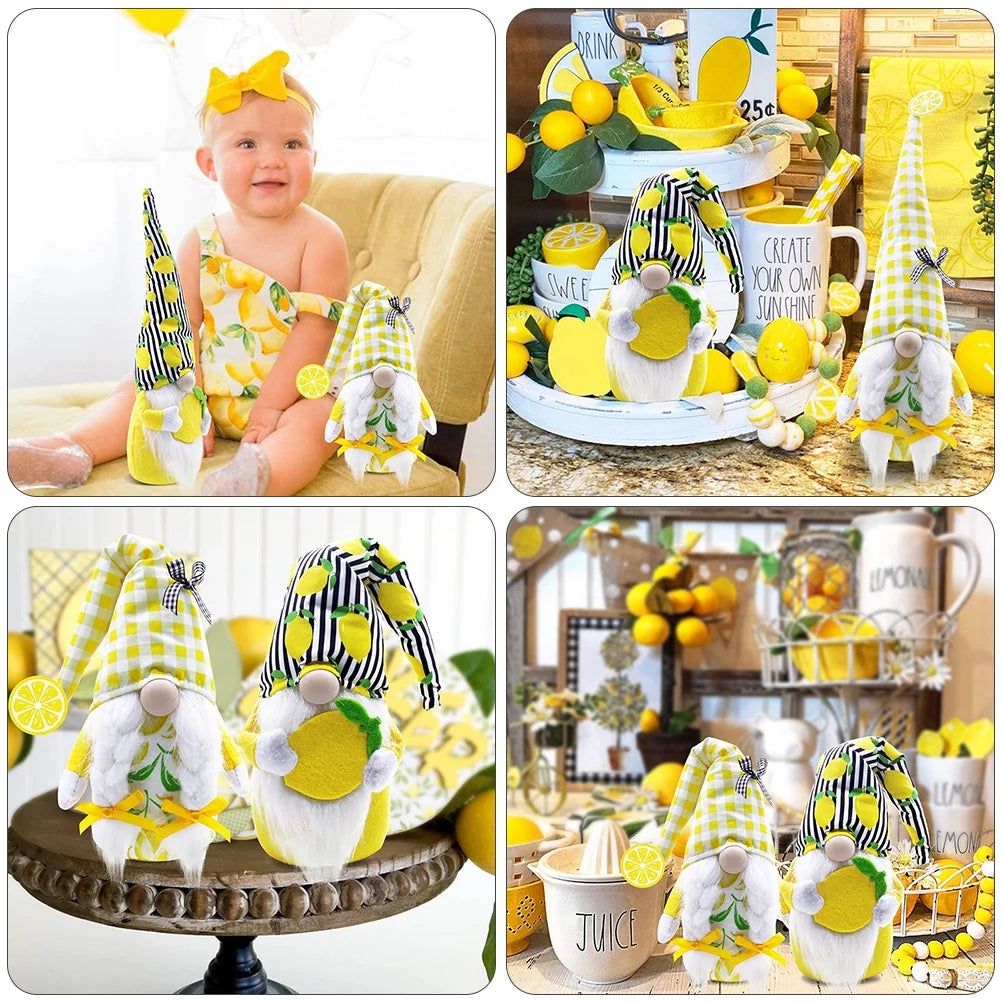 Lemon Gnome Doll Cotton S763
