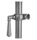 Polished Brass Hex Lever Grab Bar Handshower Holder P96179