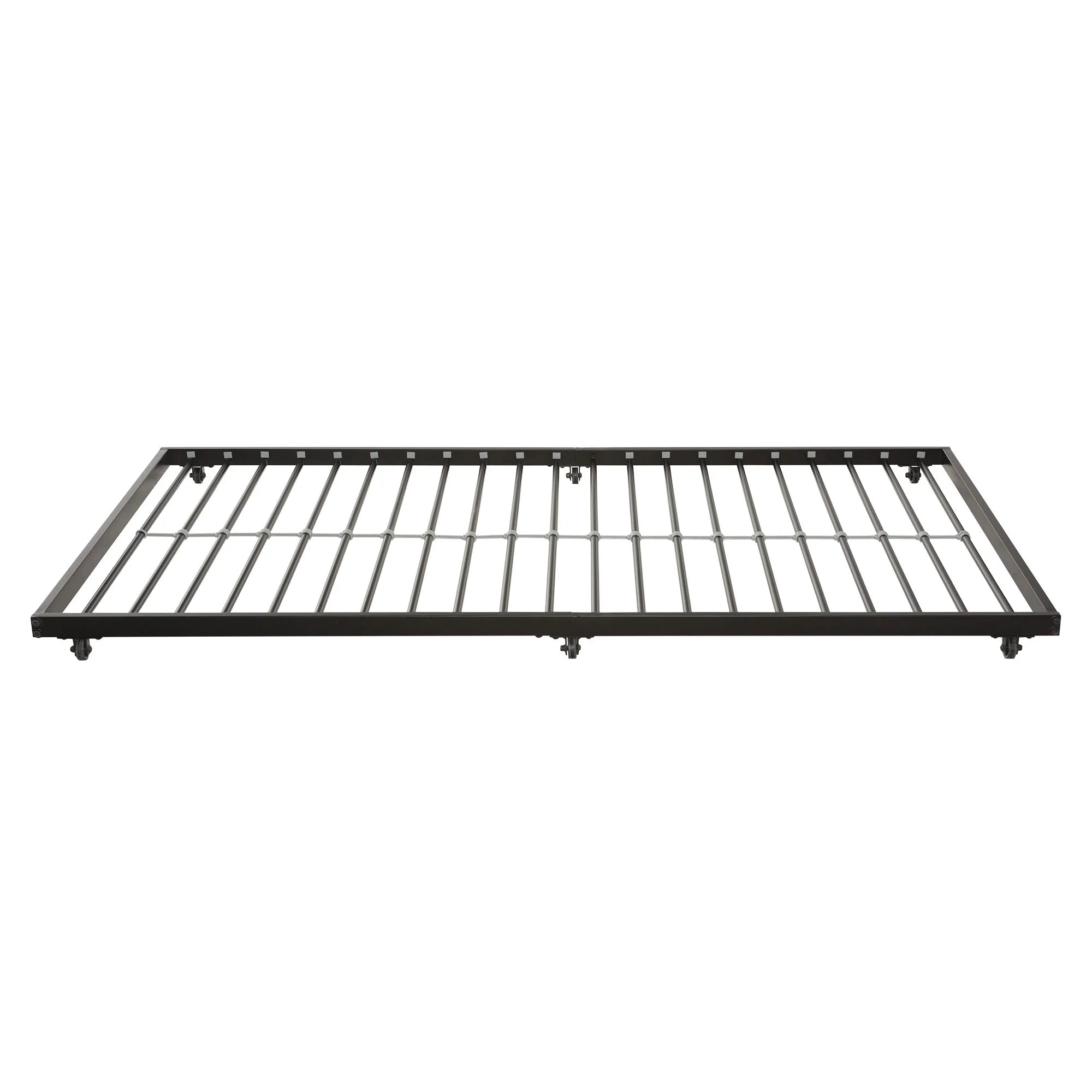 Twin Roll-Out Metal Trundle Bed Frame - Black X341
