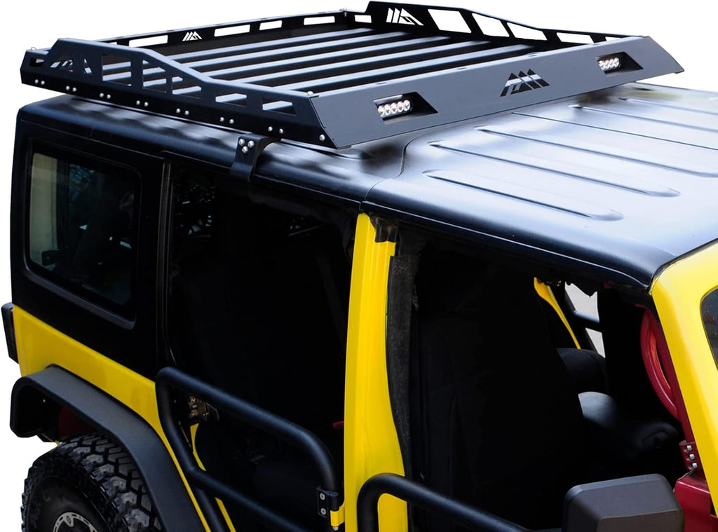 Roof Rack Cargo Carrier Basket for Wrangler JK E150462