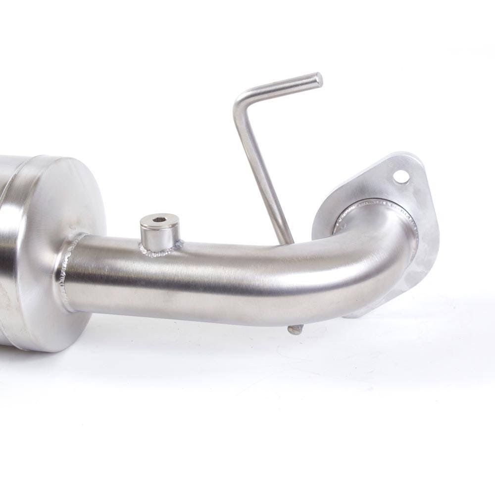 Gray Titan-Qs Slip on Exhaust X7876