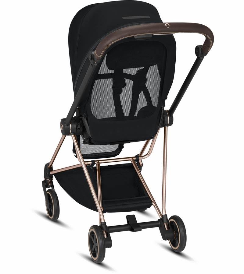 True Red Stroller with Matte Black Frame I937