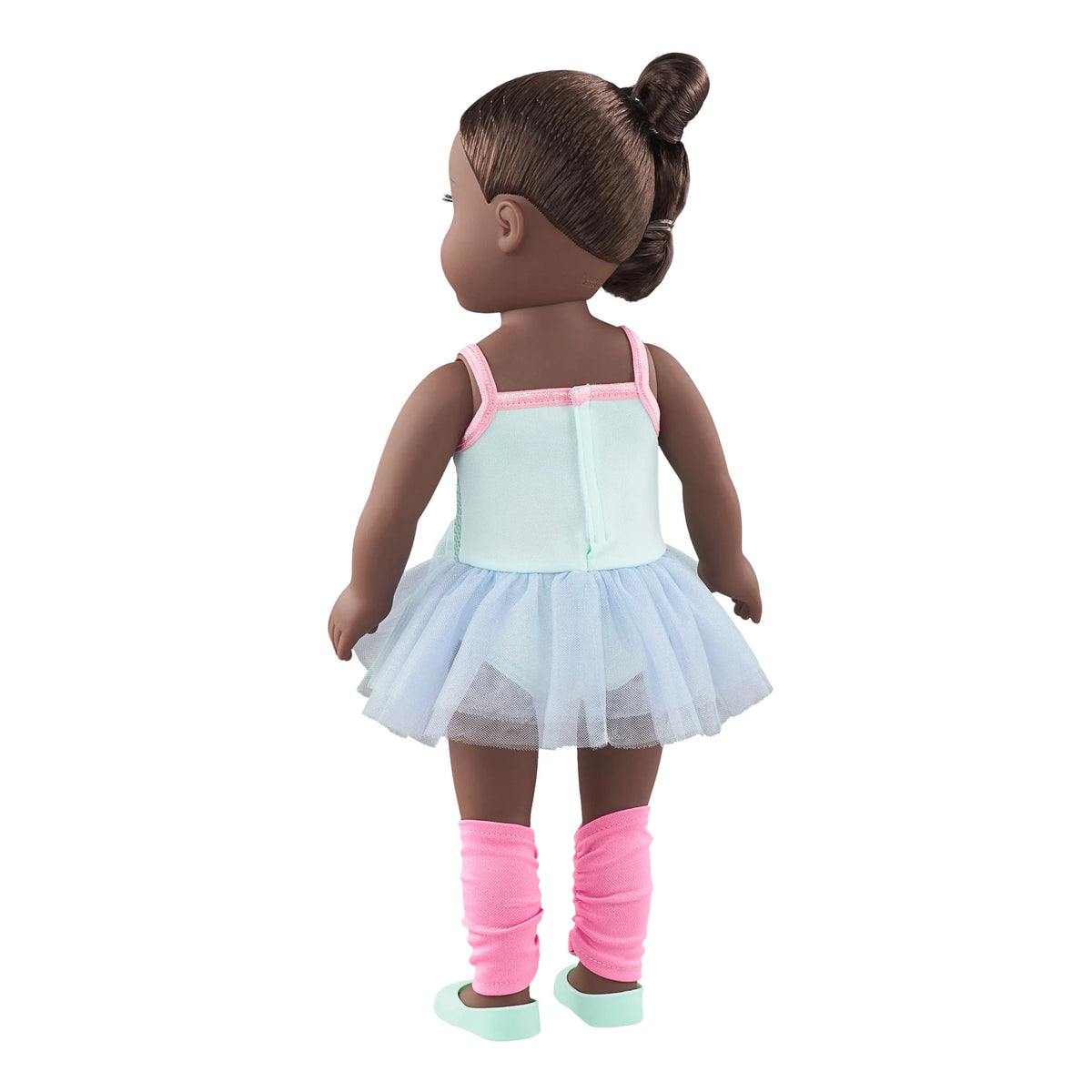 18 inch Posable Doll with Brown Eyes H341