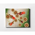 Cosmic Birds Premium Stretched Canvas in Multi-Color Z5191