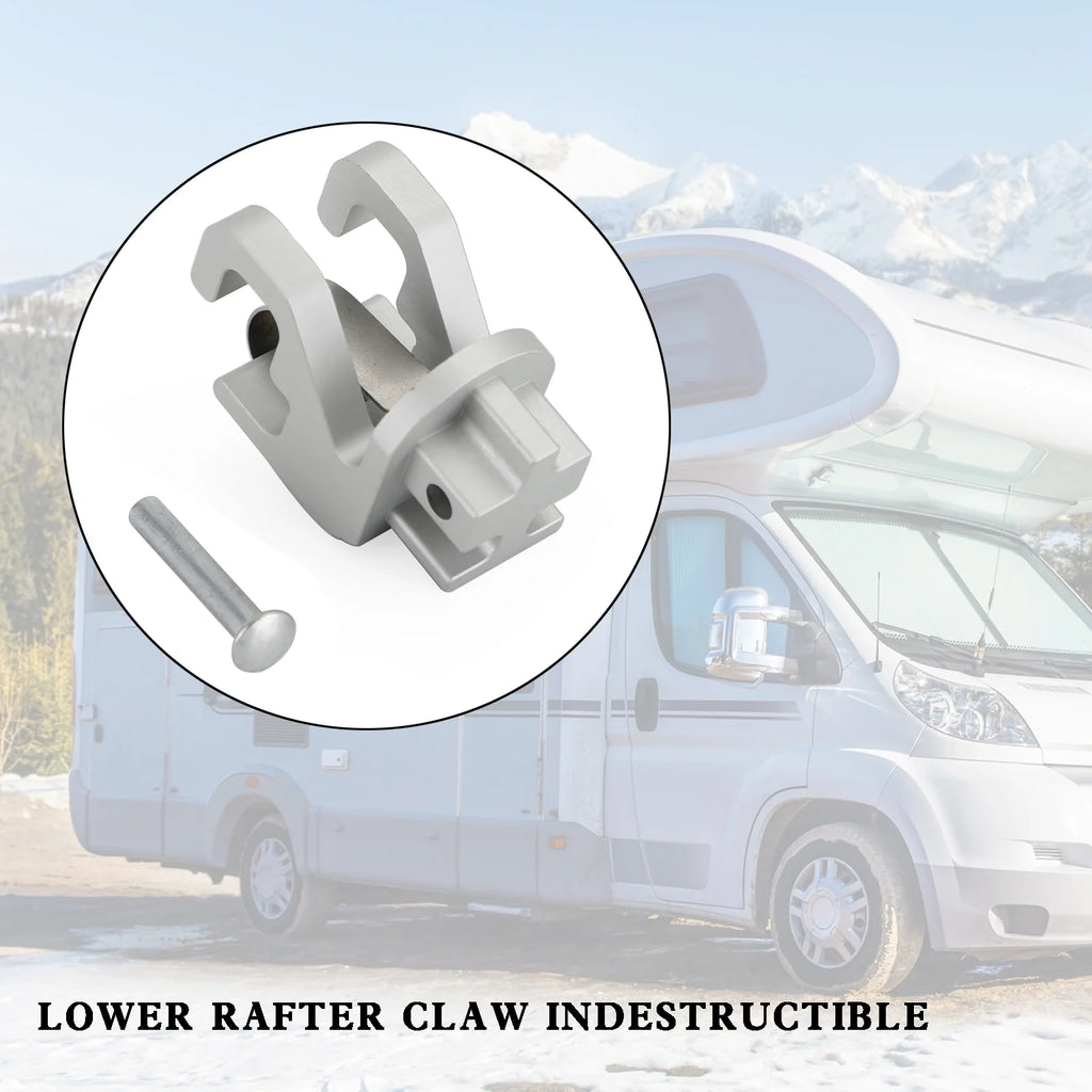 Alminum RV Rafter Claw Satin Hardware Awning A469