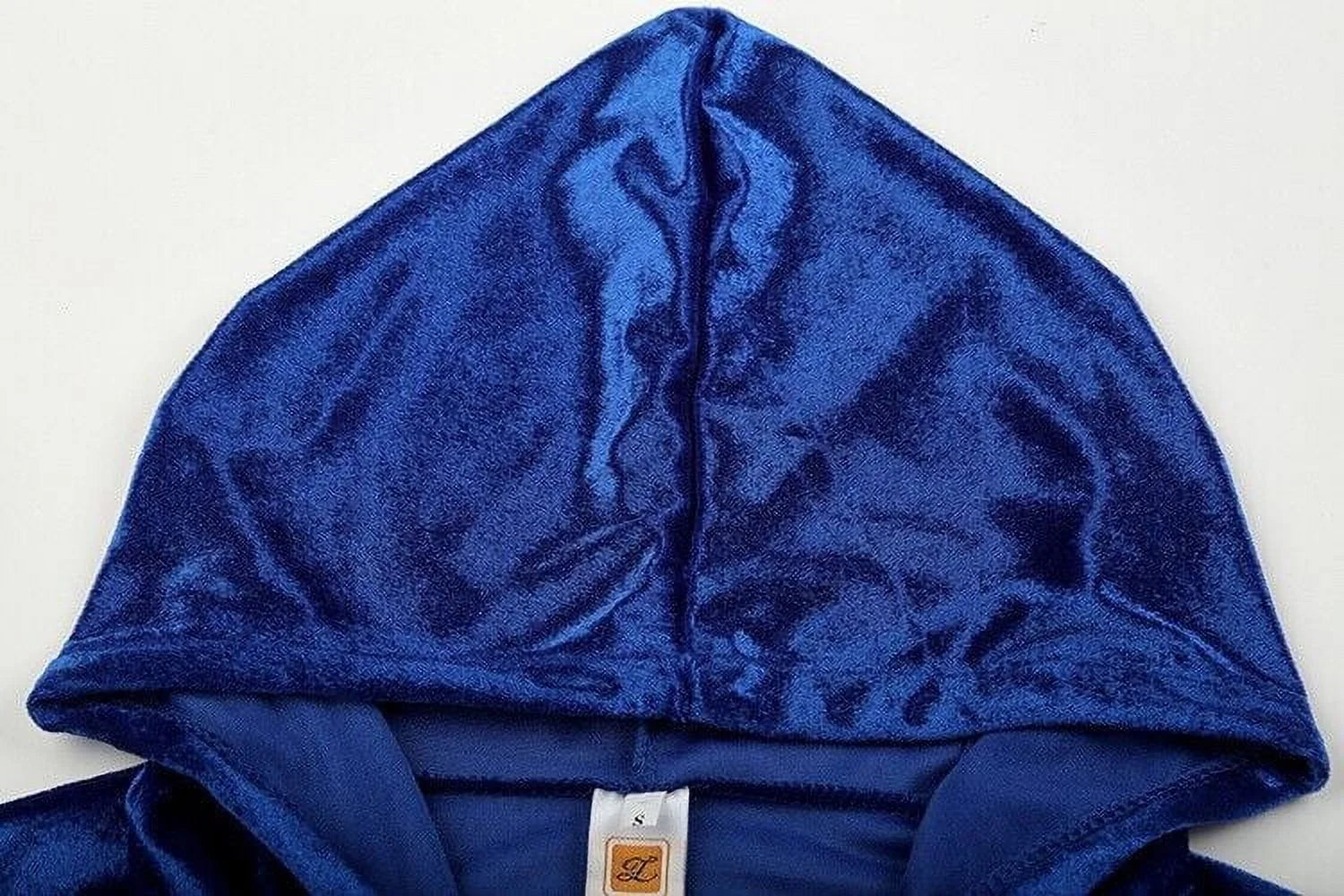 Velour 2-Piece Hoodie Tracksuit Set V4011
