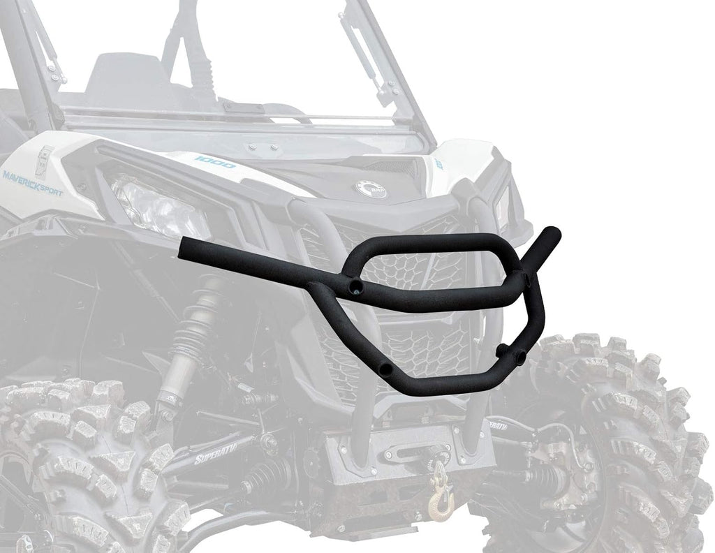 Black Heavy Duty Front Bumper D401